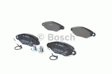 Тормозные колодки дисковые передние RENAULT Kangoo 98 - BOSCH 0986424455 (фото 1)