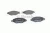 Тормозные колодки дисковые передние RENAULT Kangoo 98 - BOSCH 0986424455 (фото 4)