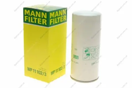 Фильтр масляный VOLVO F/FH/ FL/FM, RVI Magnum, Premium MANN WP 11 102/3 (фото 1)