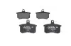 Тормозные колодки дисковые задние AUDI 80/A4/100/A6/A8 0986494059 BOSCH