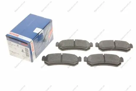 Тормозные колодки дисковые задниеСHEVROLET Lacetti 04- BOSCH 0986494133