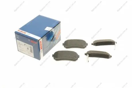 Гальмівні колодки, дискові BOSCH 0986494140