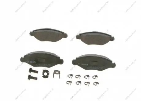 Тормозные колодки дисковые передние PEUGEOT 206 98- BOSCH 0986494039