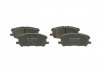 Тормозные колодки дисковые передние LEXUS RX300 03- BOSCH 0986494218 (фото 1)
