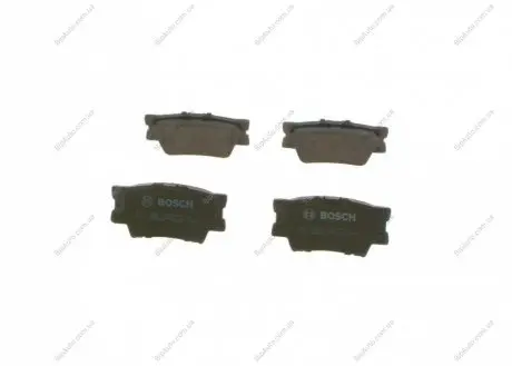 Тормозные колодки дисковые задние TOYOTA Rav 4 05- BOSCH 0986494154