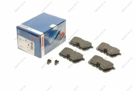 Гальмівні колодки, дискові BOSCH 0986424661