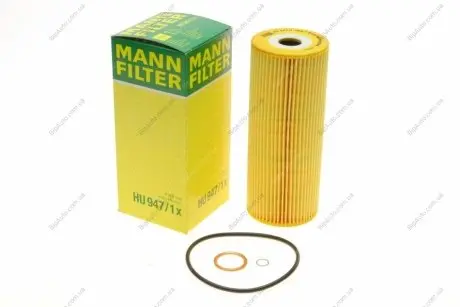 Фильтрующий элемент масляного фильтра MB LK/MK/SK MANN HU 947/1 X (фото 1)