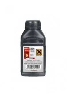 Тормозная жидкость Synthetic DOT4 0,25L 1ящ.=24шт. FERODO FBX025 (фото 1)