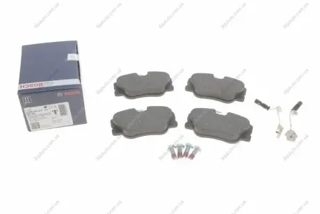 Тормозные колодки дисковые передние DB W124/201 BOSCH 0986469410