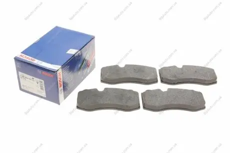 Тормозные колодки дисковые передние DB W221 05- BOSCH 0986494167