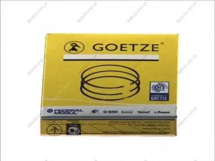 Кольца поршневые (требуется комплектов - 4) GOETZE 08-307200-00