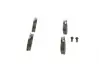 Тормозные колодки дискове передние DB W201 -93 BOSCH 0986494058 (фото 3)