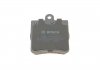 Тормозные колодки дисковые задние DB W203 00- BOSCH 0986494016 (фото 2)