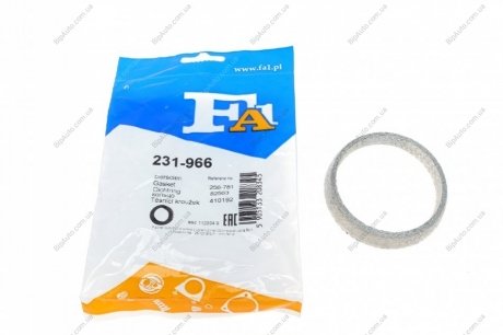 Уплотнительное кольцо (труба выхлопного газа) FISCHER Fischer Automotive One (FA1) 231-966