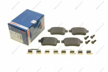 Тормозные колодки зад. RENAULT Kangoo 08 - BOSCH 0986494331