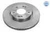 Диск гальмівний (передній) Hyundai i30 07-/ Kia Cee\'d/ Soul 06- (280x26) MEYLE 28-15 521 0022