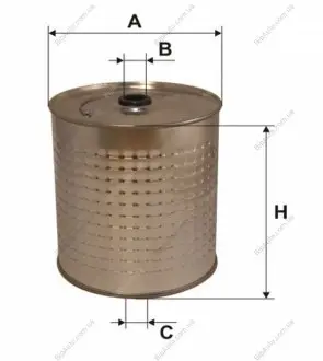 Фильтрующий элемент масляного фильтра WIX FILTERS 51006E