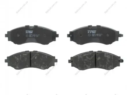 Комплект тормозных колодок, дисковый тормоз TRW GDB3171