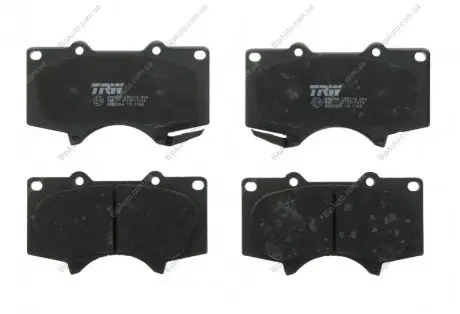 Колодка гальм. диск. TOYOTA LAND CRUISER (J12) передн. TRW GDB3364