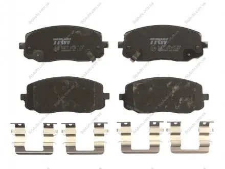Колодка гальм. диск. KIA PICANTO, HYUNDAI i10 передн. TRW GDB3369