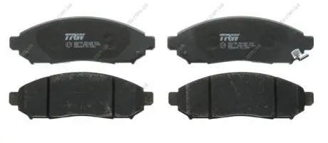 Комплект тормозных колодок, дисковый тормоз TRW GDB3404