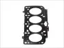 Прокладка ГБЦ VW Caddy 1.9TDI -03 (2 мітки) (1.63m ELRING 124002