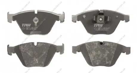 Комплект тормозных колодок, дисковый тормоз TRW GDB1729 (фото 1)