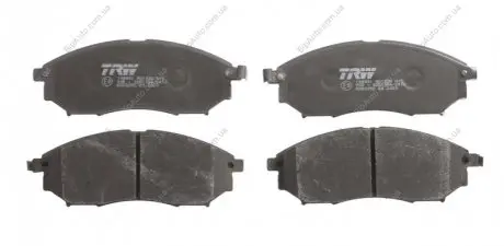 Колодка гальм. диск. NISSAN QASHQAI, RENAULT KOLEOS передн. TRW GDB3392