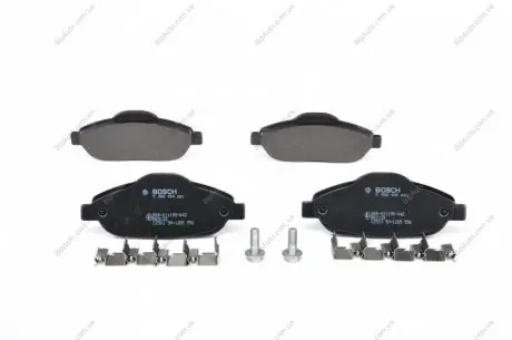 Тормозные колодки пер. PEUGEOT 308 07- BOSCH 0986494261