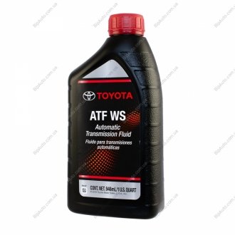 Олива трансмісійна ATF Toyota WS, 0,946л. TOYOTA / LEXUS Toyota / Lexus / Daihatsu 00289-ATFWS