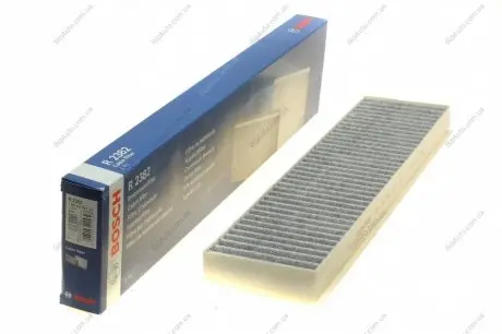 ФІЛЬТР САЛОНУ З АКТИВОВАНИМ ВУГІЛЛЯМ 1 987 432 382 BOSCH 1987432382