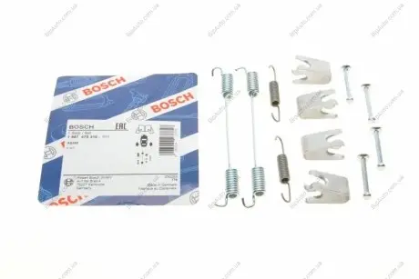 Комплект крепления тормозных колодок BOSCH 1987475316