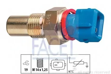 Датчик температури Berlingo/Jumpy 1.0-3.0 87- FACET 7.3113 (фото 1)