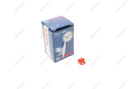 Автолампа Pure Light BAX BX8,4d 1,12 W BOSCH 1987302243 (фото 1)