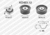 Рем. Комплект ГРМ: ремінь + ролики KD453.12 NTN SNR