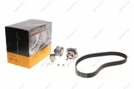 Комплект пасу ГРМ з насосом VW Caddy 07-10/Golf 00 CONTINENTAL Contitech CT1028WP4