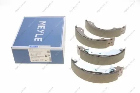 Комплект барабанних гальмівних колодок MEYLE 16-14 533 0002