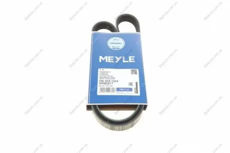 Ремінь генератора поліклиновий MEYLE 050 005 1005