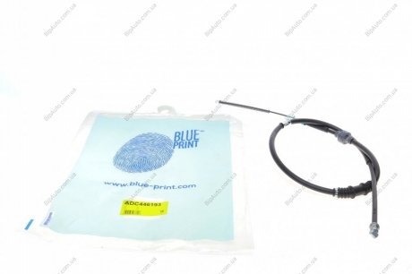 Трос ручного тормоза правый BLUE PRINT ADC446193 (фото 1)