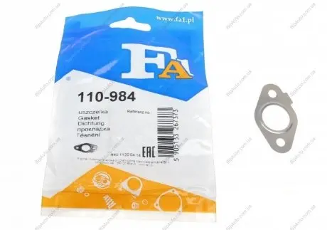 Прокладка, труба вихлопного газу FISCHER Fischer Automotive One (FA1) 110-984