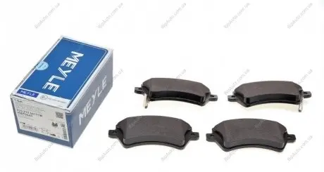 Тормозные колодки дисковые MEYLE 025 237 6617/W