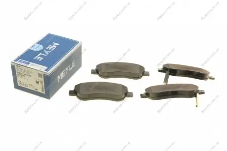 Тормозные колодки дисковые MEYLE 025 246 3819/W