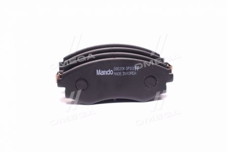 Тормозные колодки дисковые передние MANDO MPH02 (фото 1)