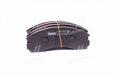 Тормозные колодки дисковые передние MANDO MPH10 (фото 1)