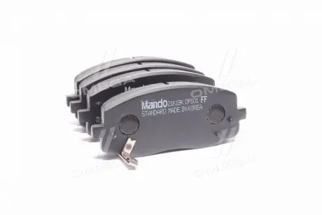 Тормозные колодки дисковые передние MANDO MPK25