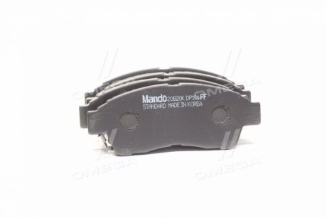 Тормозные колодки дисковые передние MANDO MPT04