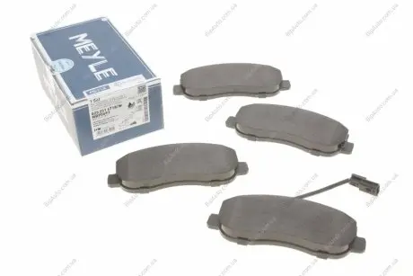 Тормозные колодки дисковые MEYLE 025 251 4718/W