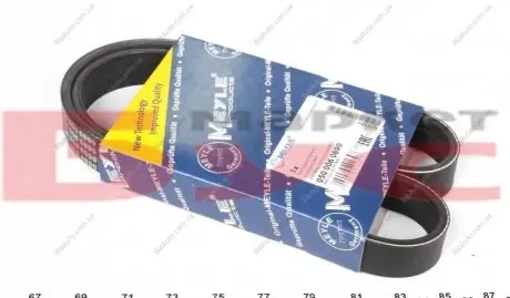 Пас поліклиновий 6 PK 890 MEYLE 050 006 0890