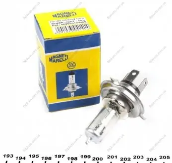 Лампа накаливания MAGNETI MARELLI 002585100000 (фото 1)