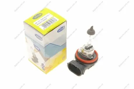 Автолампа H8 PGJ19-1 35 W прозрачная MAGNETI MARELLI 002547100000 (фото 1)